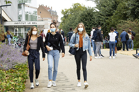 Institut Le Bel sur le campus de l'Esplanade, mardi 1er septembre