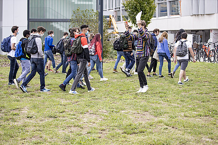 Visite du campus Esplanade, mardi 1er septembre